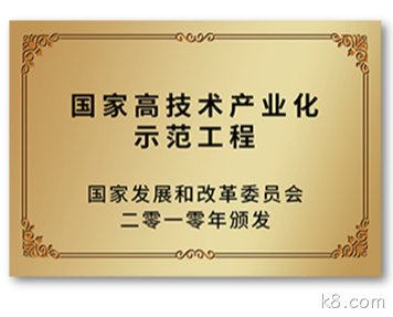 国家高技术产业化示范工程